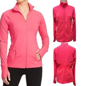 102 Old Navy| EUC Women’s Active Zip-Up Jacket – Coral Pink (Size M)